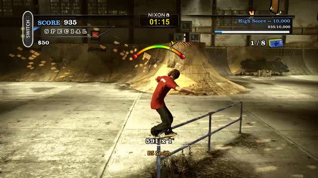 Rowdy Tony Hawk's Pro Skater HD Stunts