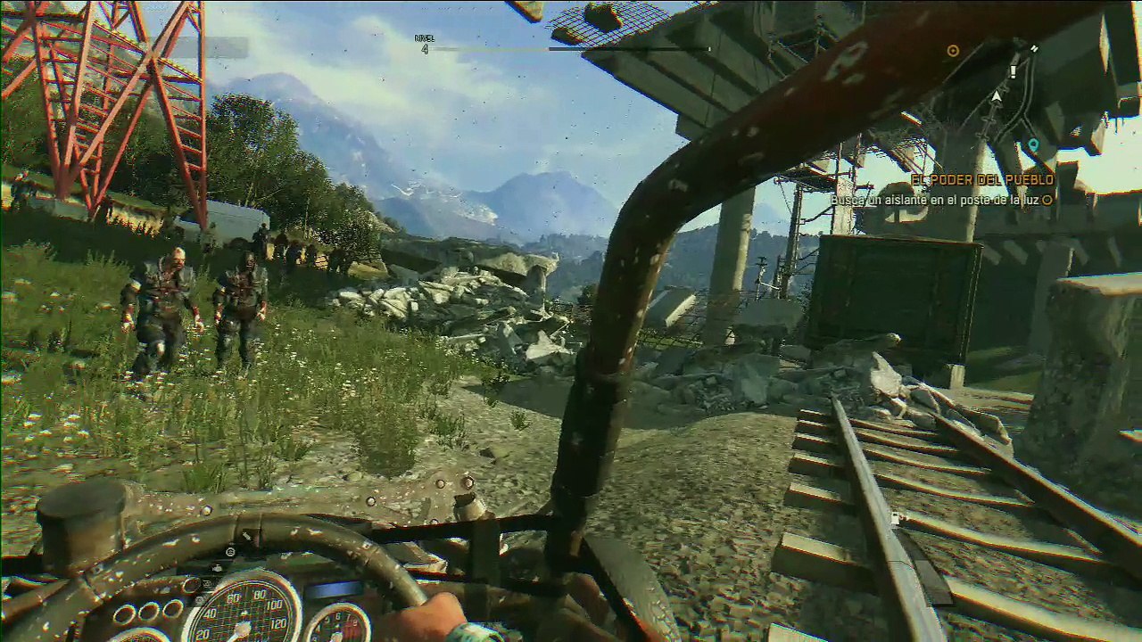 Dying Light The Following, gameplay Español, parte 7, Restableciendo la electricidad