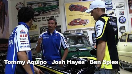 Yamaha Party at Jay Leno's Garage