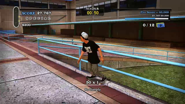 Epic Tony Hawks Pro Skater Street Gameplay