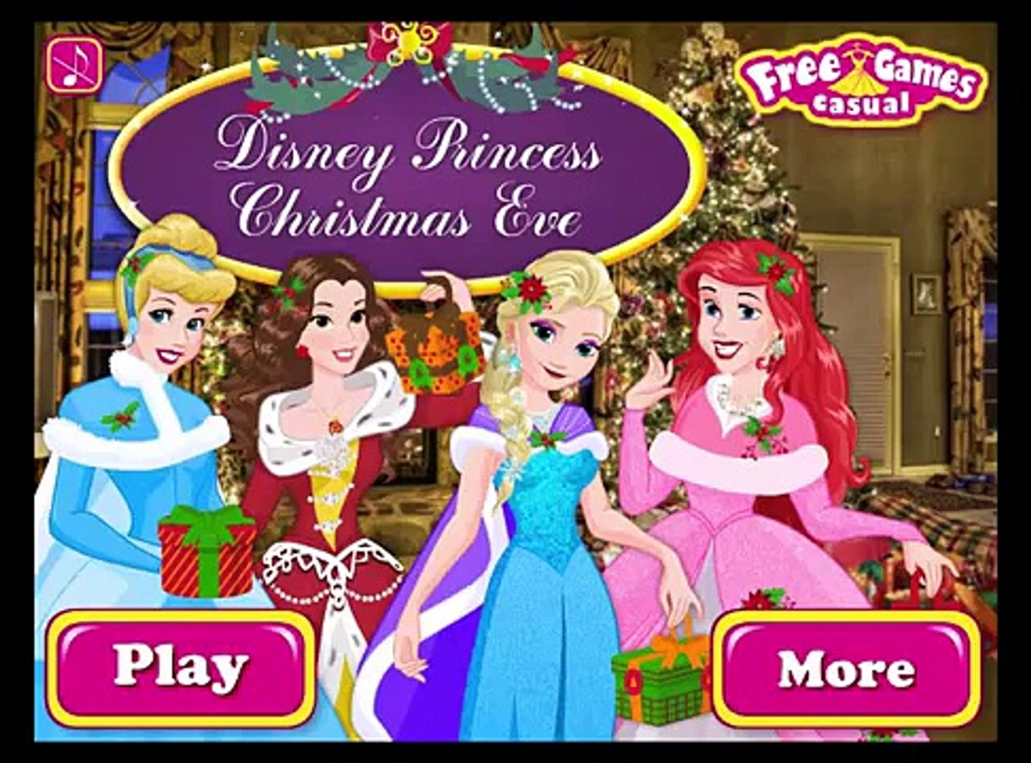 Disney Princess Games - Disney Princess Christmas Eve – Best Disney Games  For Kids – Видео Dailymotion