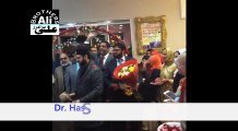 Dr. Hassan Mohi-ud-Din Qaddri Arrival at Quaid day in Glasgow 2016