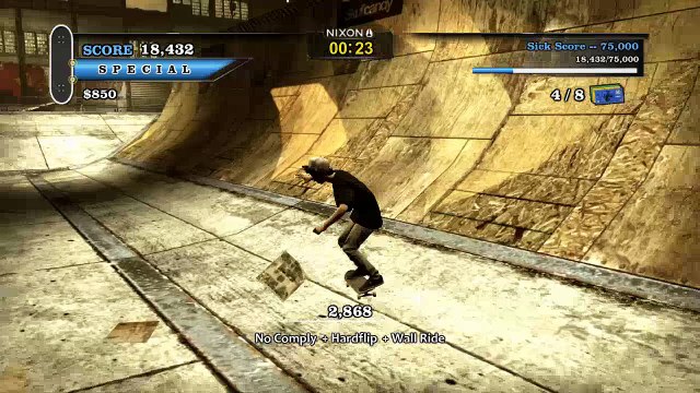 Daunting Tony Hawks Pro Skater Street Gameplay