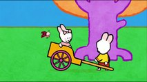 Burro - Louie dibujame un burro | Dibujos animados para niños