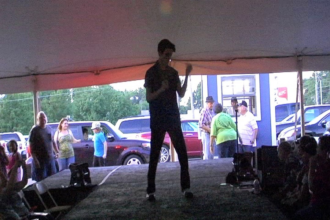 Alex Swindle sings 'Ain't That Loving You Baby' Elvis Week