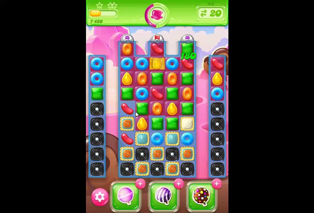 Candy Crush Jelly Saga Level 62