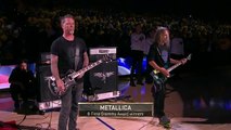 Metallica Performs National Anthem Before Finals Game 5