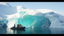 Blue Iceberg Collapse- Arctic, Greenland New