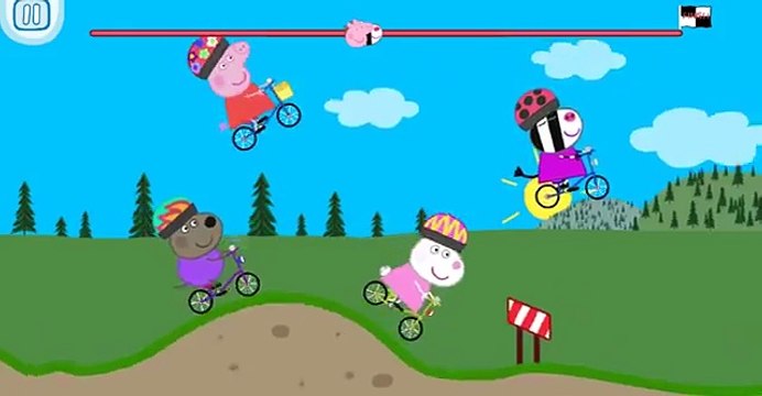 Свинка Пеппа - Гонка Peppa Pig Свинка Пеппа. Мультфильм.