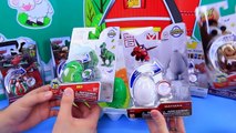 Disney Hatch Em Heroes Surprise Toys & Eggs Opening With Disney Cars Mater, Inside Out, Toy Story
