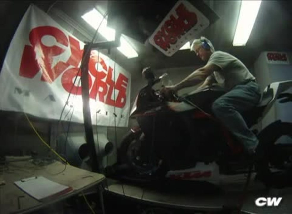 Dyno Run: 2010 KTM RC8