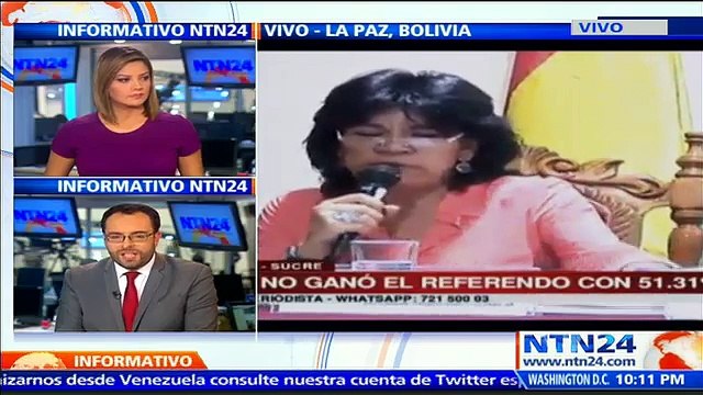 Bolivia le dice NO a la intención de Evo Morales de buscar una nueva reelección