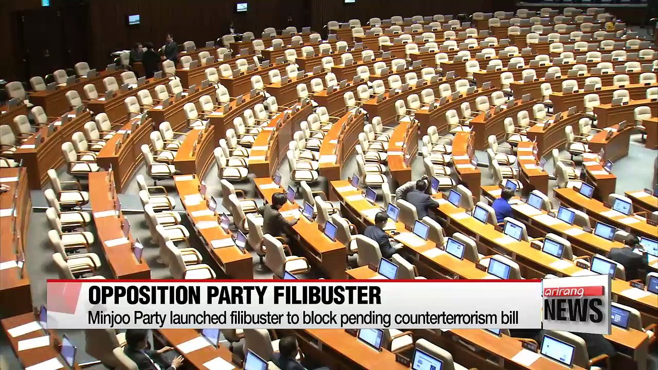 Main opposition party continues filibuster to block counterterrorism bill