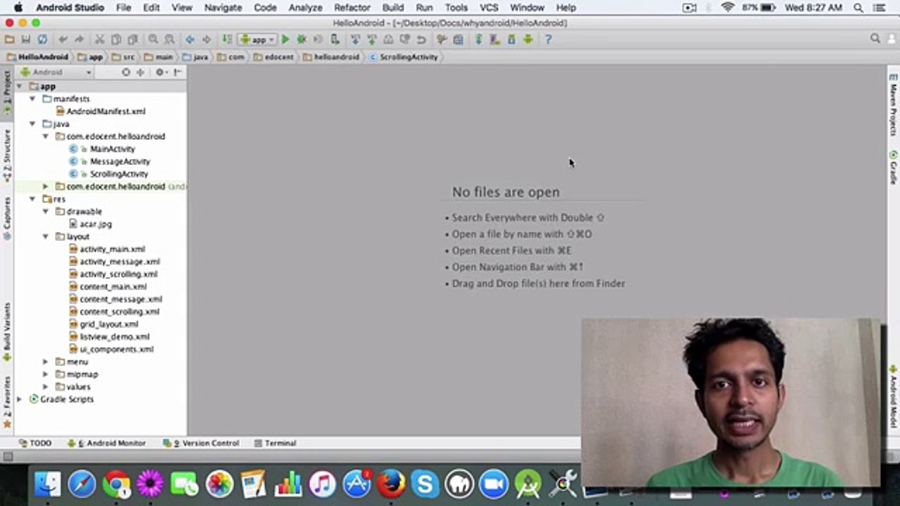 Learn about Fragments. And Create a Basic Fragment. (1024p FULL HD)