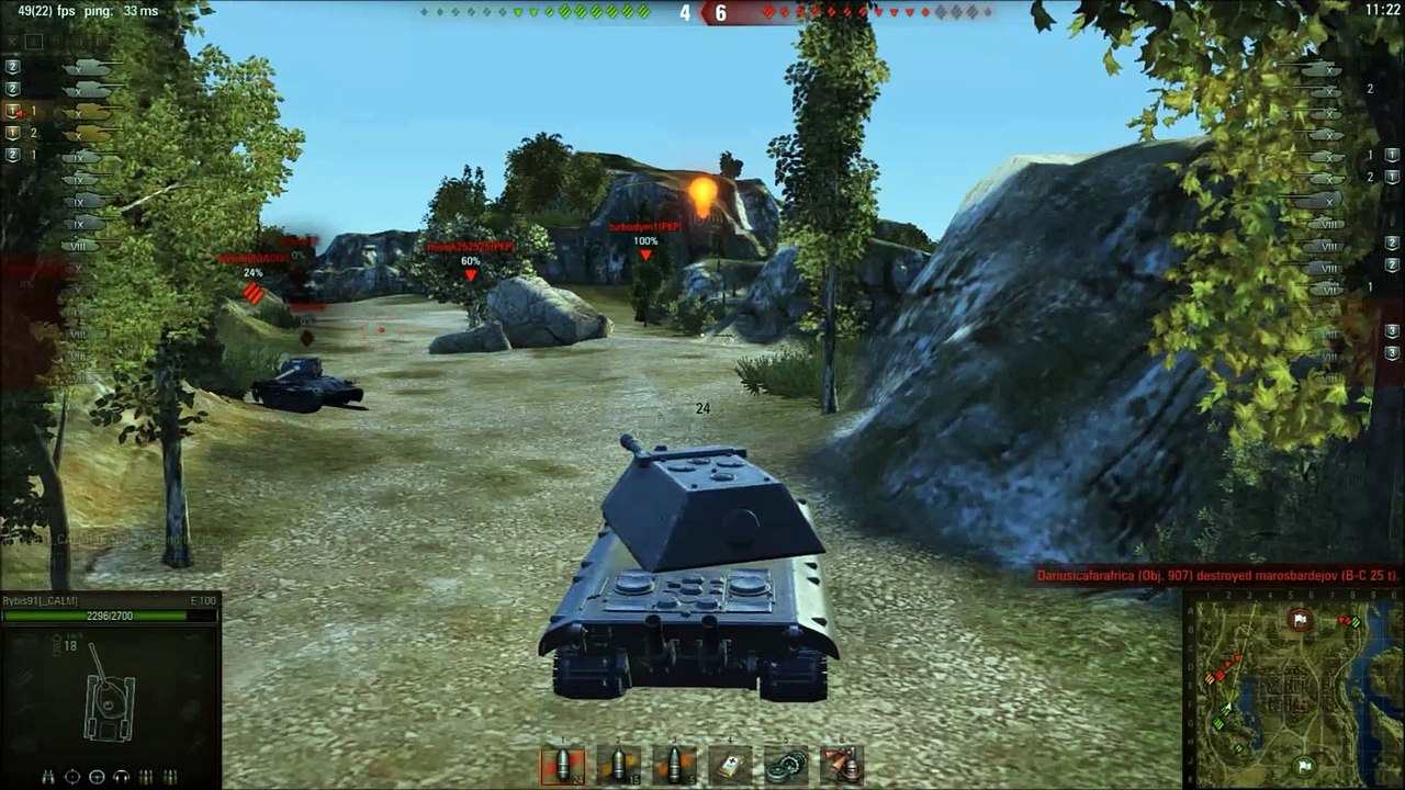 World of tanks , Hard carry #17