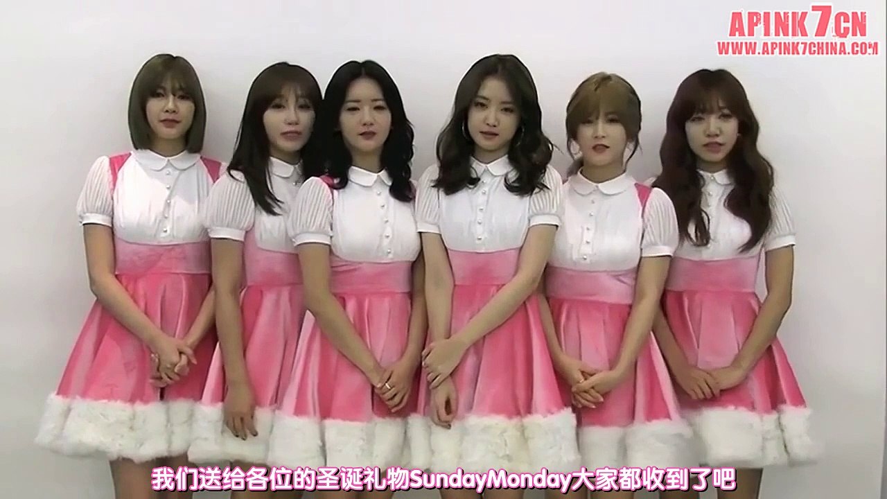 [Apink7china]151225.X`mas Message from Apink Japan[中字]