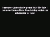 [PDF] Streetwise London Underground Map - The Tube - Laminated London Metro Map - Folding pocket