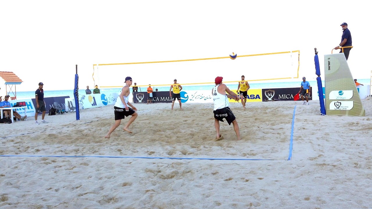 3 POL vs POL Kadziola/Szalankiewicz vs Kosiak/Rudol (17-21, 34-36)