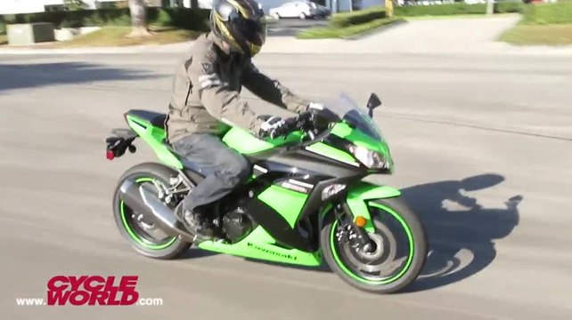 2013 Kawasaki Ninja 300 First Ride Video
