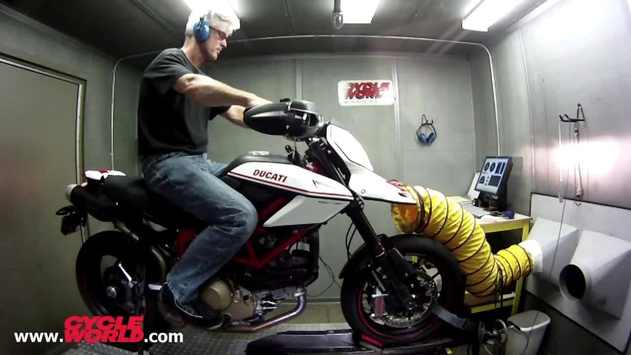Dyno Run: 2011 Ducati Hypermotard 1100 EVO SP