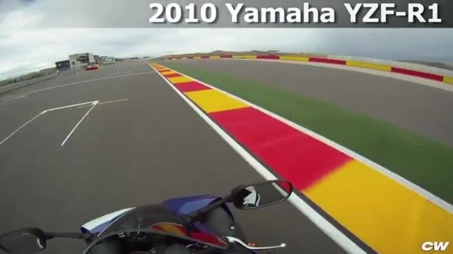 Onboard Yamaha's YZF-R1 at Motorland Aragon