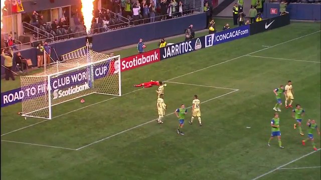 Clint Dempsey AMAZING Free Kick Goal ~ Sounders FC vs Club America 1-1