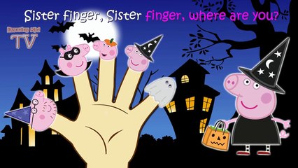 Peppa Pig Helloween Finger Family / Nursery Rhymes