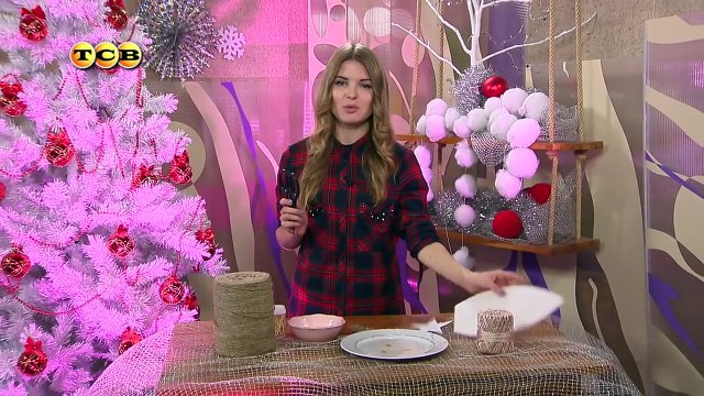 Новогодняя звезда из ниток. Мастер-класс