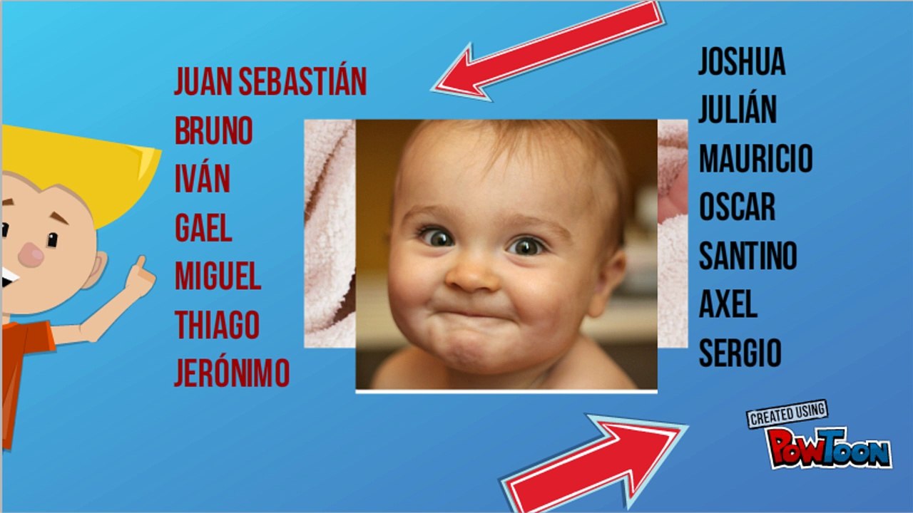 Mira nombres para bebes varones