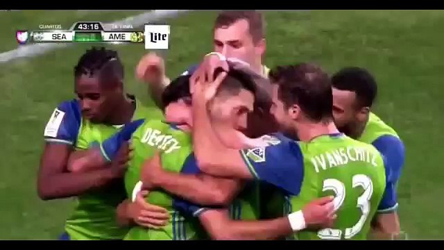 RESUMEN GOLES Seattle Sounders vs America 2-2 Concacaf 23/02/2016