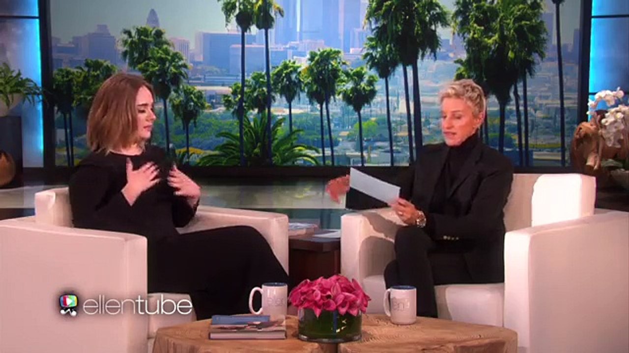 Hello, It's Adele (on Ellen's Voicemail)