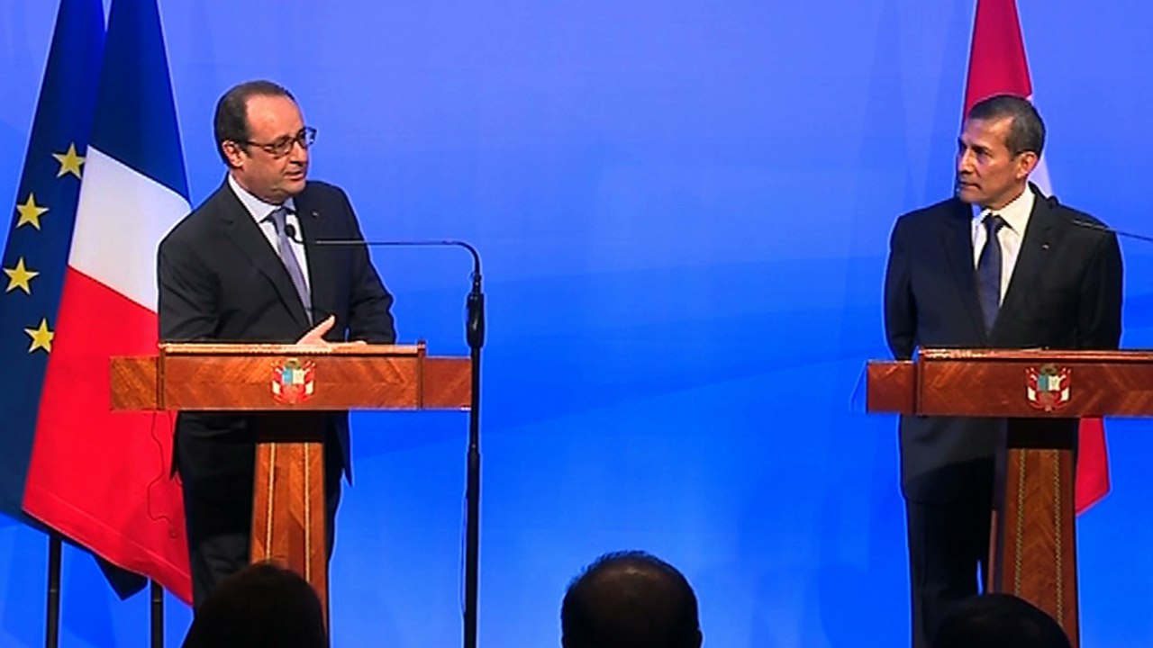 Discours du président de la République en clôture du Forum économique franco-péruvien