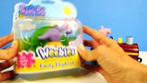 Peppa Pig Pull Along Wobbily Train Episode Play Doh Railroad NEW Weebles Toys Review