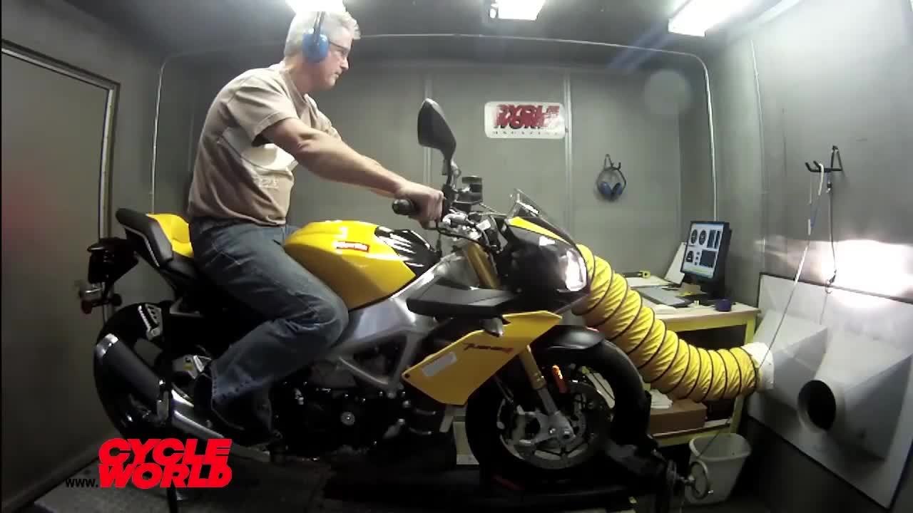Dyno Run: 2012 Aprilia Tuono V4