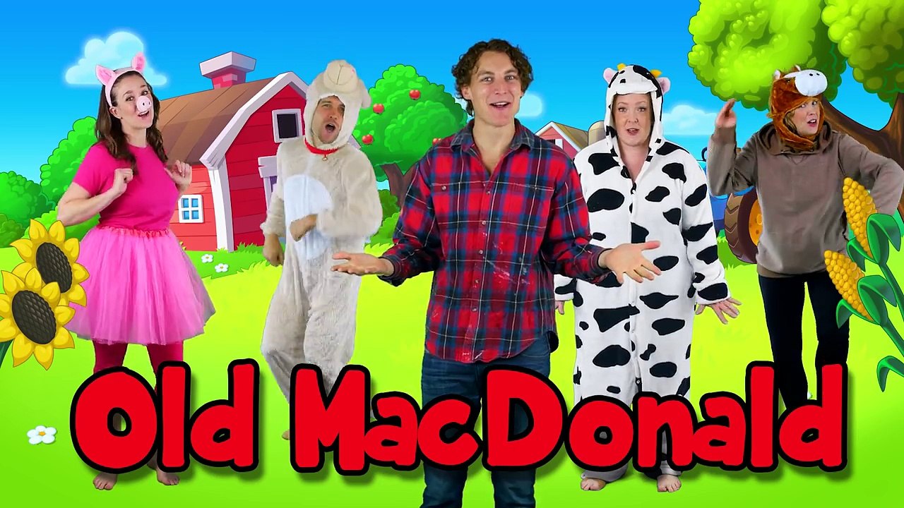 Old MacDonald Finger Family Song | Animals on the Farm sing Finger Family!