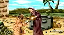 07 Isaac y sus Hijos Esau y Jacob Dibujos animados La Biblia Para Niños