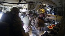 M109A6 Paladin Howitzer at the Range Interior View