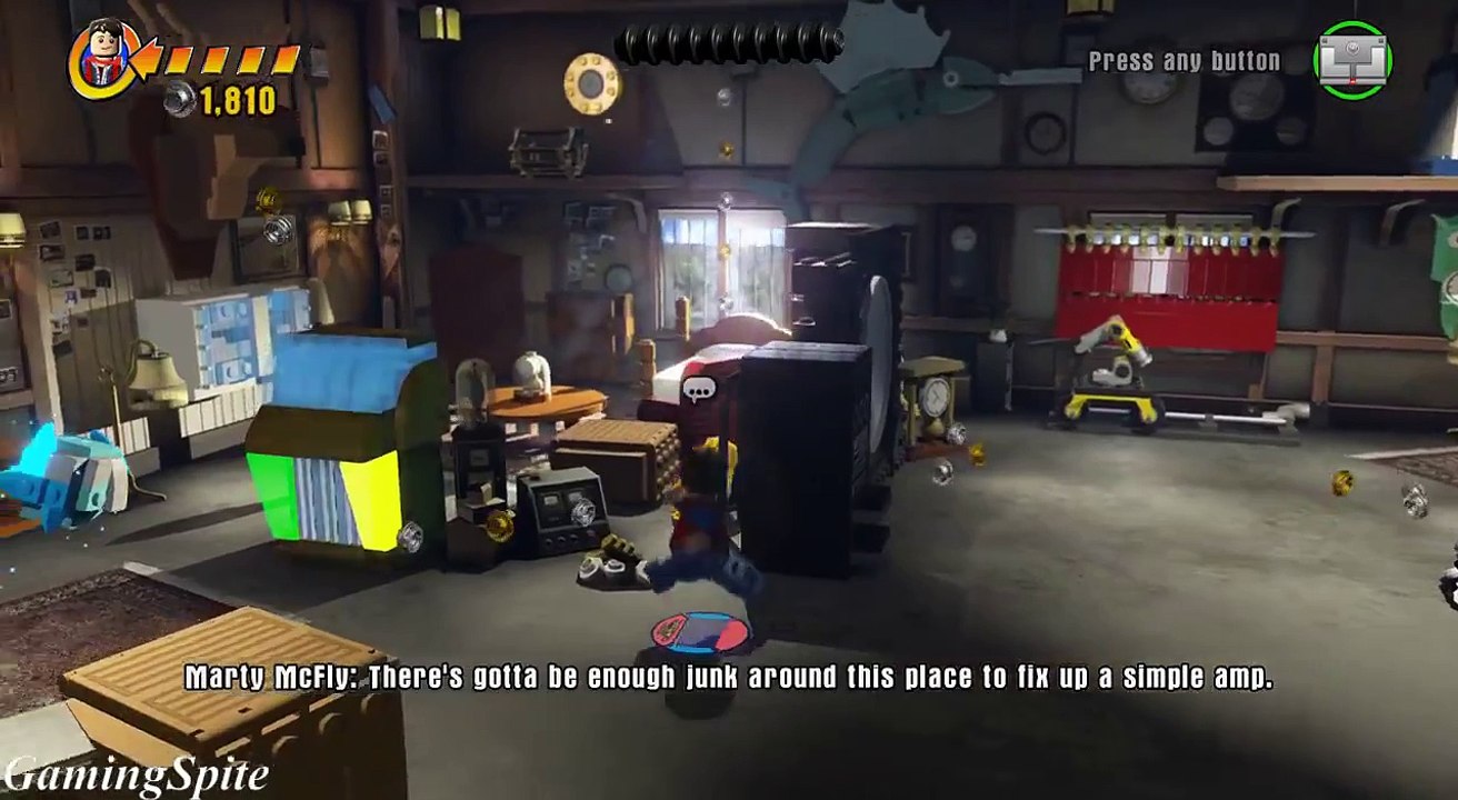 Lego Dimensions Back To The Future Level Pack Gameplay Walkthrough