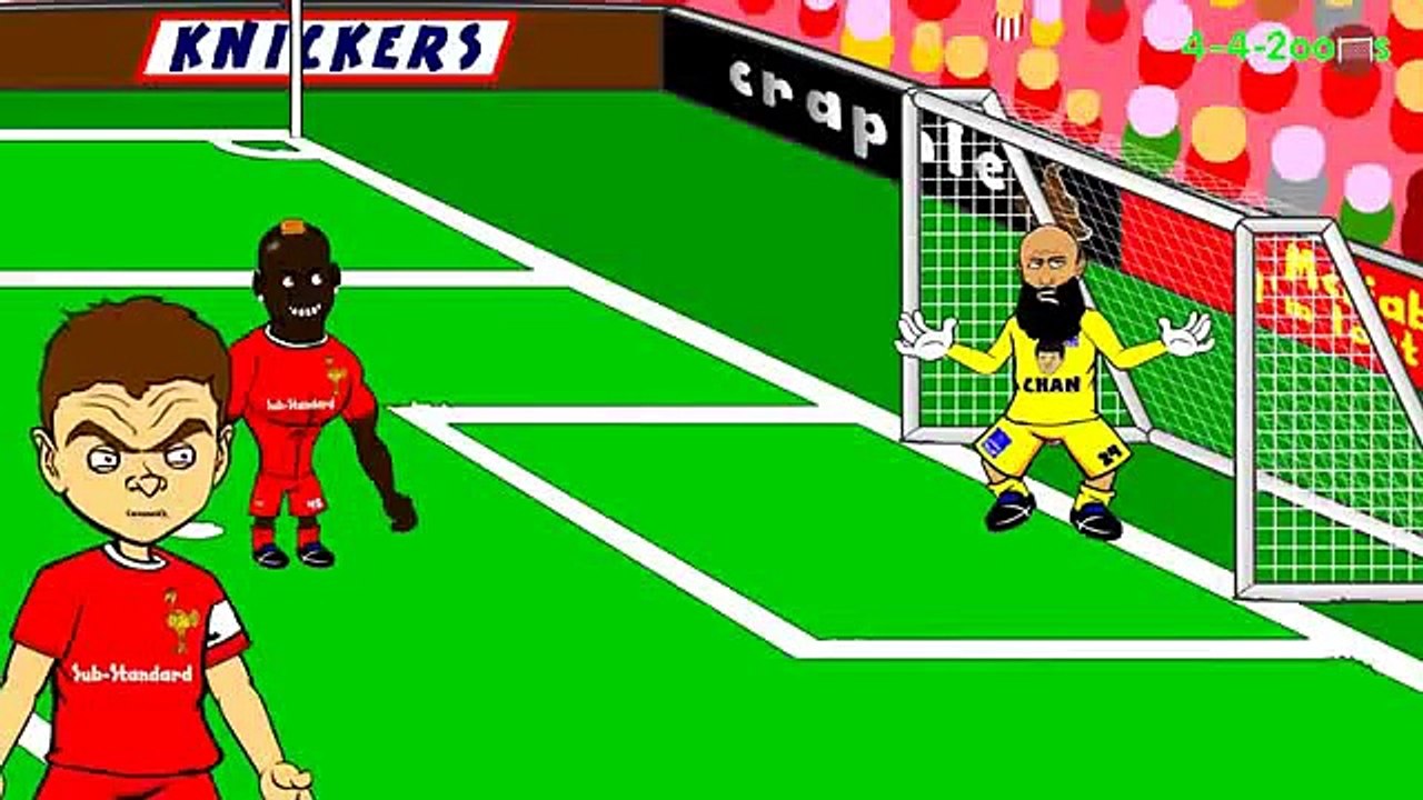 Steven Gerrard goal v Everton by 442oons Liverpool vs Everton Premier league 2014/15