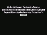 Book Chilton's Chassis Electronics Service Manual/Mazda Mitsubishi Nissan Subaru Suzuki Toyota
