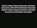 Ebook Chilton's Guide to Chassis Electronics and Power Accessories 1989-1991 Ford/Chrysler/Jeep/Eagle