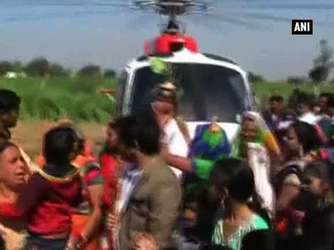 Jat agitation Bride airlifted from Haryana to Delhi