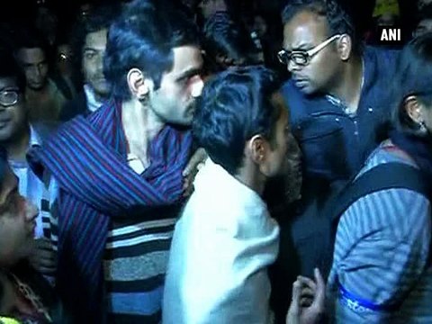 JNU row Umar, Bhattacharya surrender