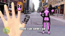 Deadpool 3D Finger Family | Nursery Rhymes | 3D Animation In HD From Binggo Channel