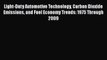 Book Light-Duty Automotive Technology Carbon Dioxide Emissions and Fuel Economy Trends: 1975
