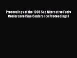 Ebook Proceedings of the 1995 Sae Alternative Fuels Conference (Sae Conference Proceedings)