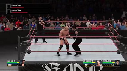 “Stone Cold“ Steve Austin vs. The McMahons׃