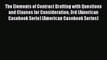 PDF The Elements of Contract Drafting with Questions and Clauses for Consideration 3rd (American