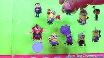DESPICABLE ME Mini Figure Set MINIONS TOYS   Gru from Despicable Me and Minions Movie Unboxing