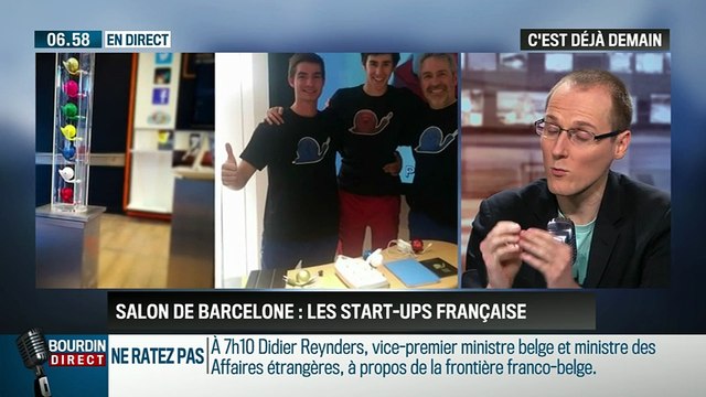 La chronique d'Anthony Morel: MWC 2016: Focus sur les inventions des startups françaises - 24/02